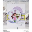 tiny townie ELLA loves EASTER RUBBER STAMPS (set of 2 rubber stamps)
